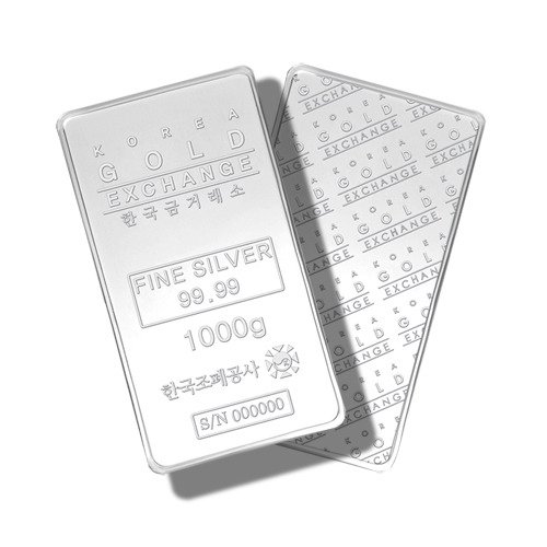 한국조폐공사 품질인증 실버바 1000g